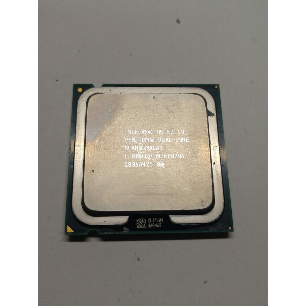 Intel Pentium E2160 1.8GHz Dual-Core (SLA8Z) Processor